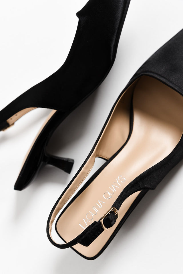 Wizz Black Slingback Heel image 7