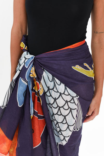 Cybele Navy Sarong main image 1