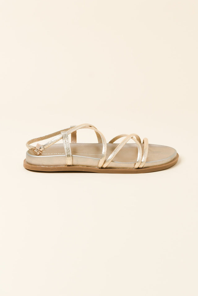 Zarn Gold Strappy Sandal image 1