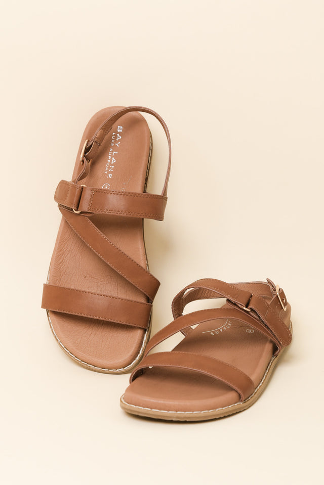 Zorba Tan Leather Sandal