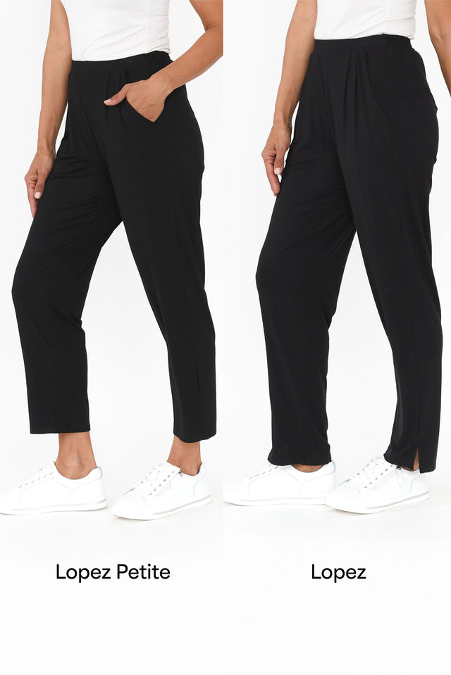 Lopez Navy Pocket Pants - Petite image 9