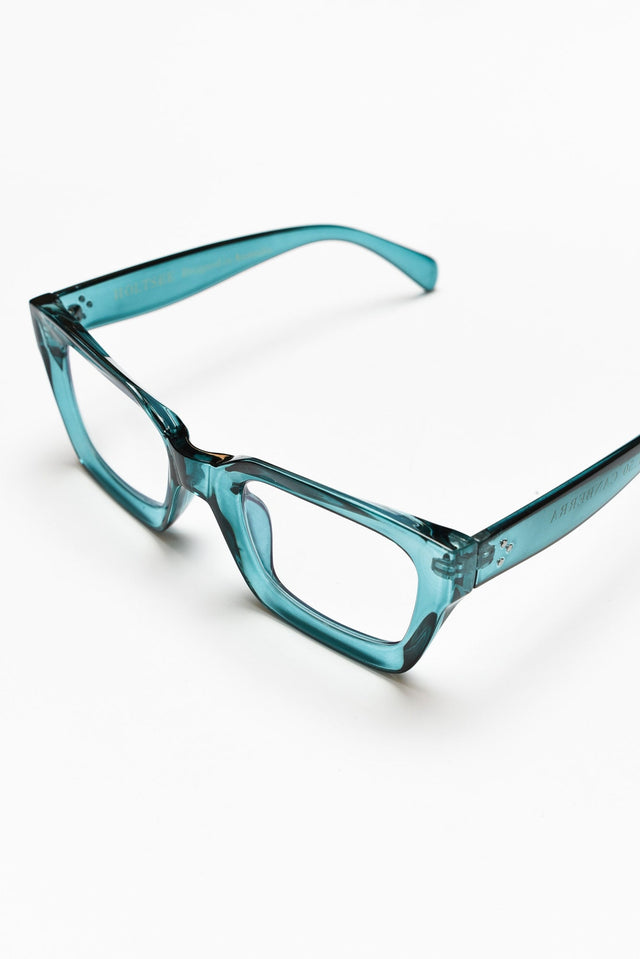 Canberra Teal Reading Glasses image 3