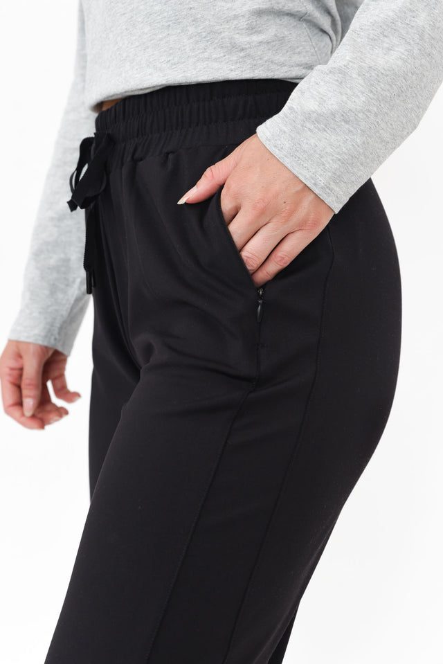 Collins Black Tie Jogger Pants