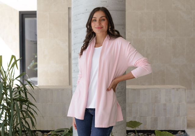 The Secret to Easy Layering Starts with a Cardigan