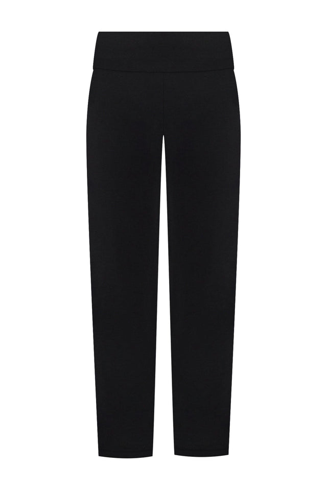 Pamela Black Bamboo Pants,ghost-mani image 3