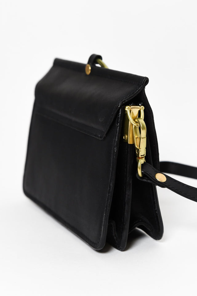 Ainsley Black Crossbody Bag