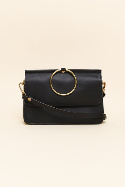 Ainsley Black Crossbody Bag