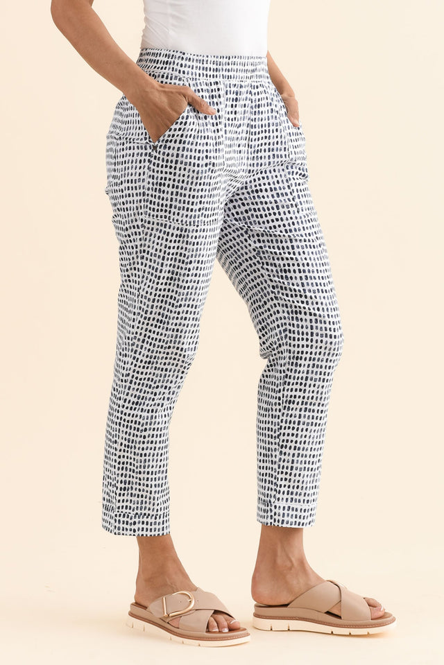 Air-Lite Blue Spot Stretch Cropped Pants image 3