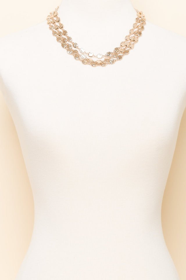Alessandra Gold Layered Necklace