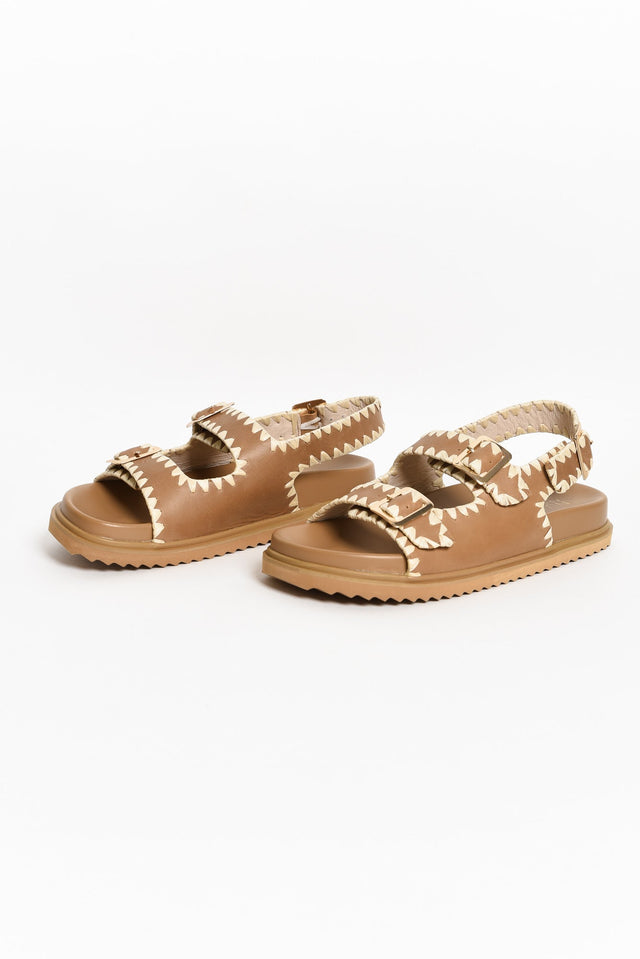 Alice Tan Leather Sandal