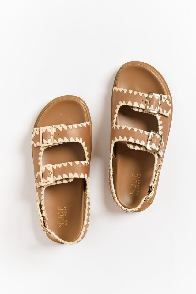 Alice Tan Leather Sandal