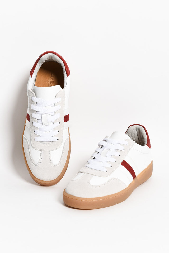 Aloha Red Stripe Suede Sneaker image 2