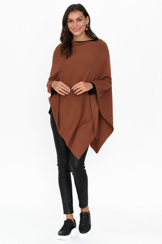 Amy Brown Wool Blend Poncho image 8