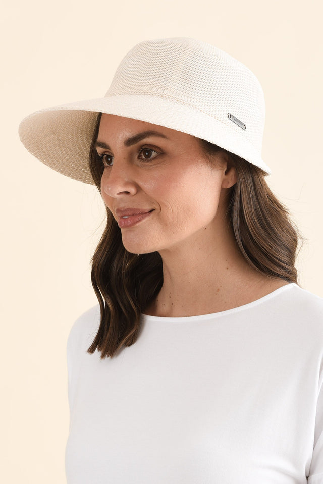 Annika Ivory Visor image 1
