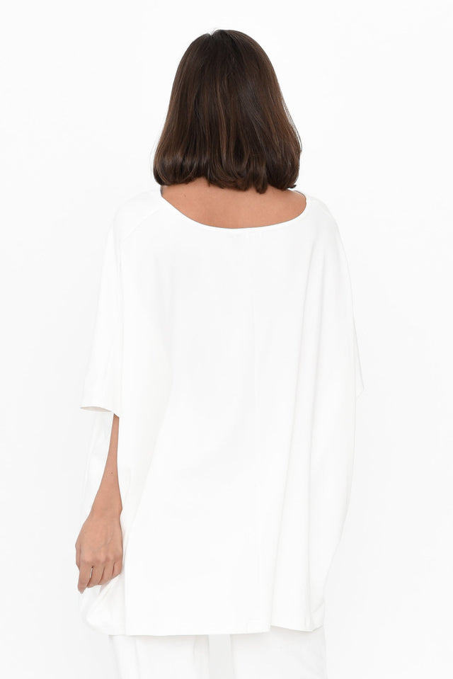 Atwood White Batwing Top image 4