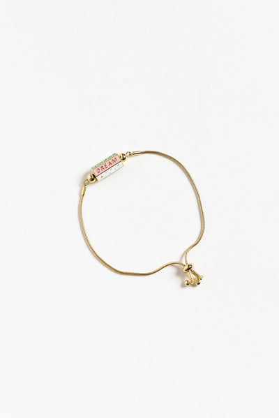 Besame Gold Happy Chain Bracelet