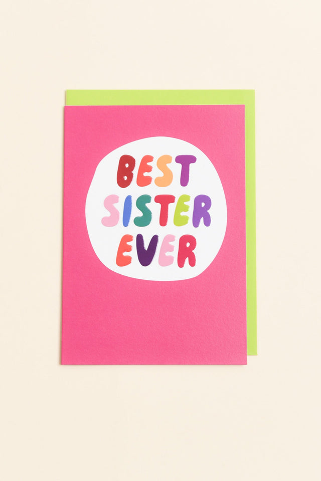 Best Sister Ever Card