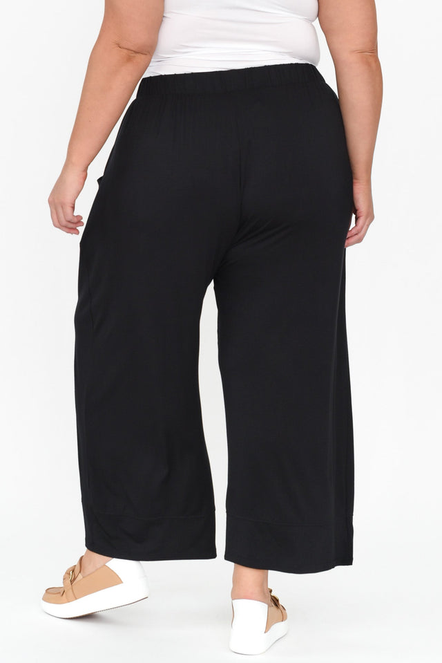 Bianca Black Relaxed Pants image 10