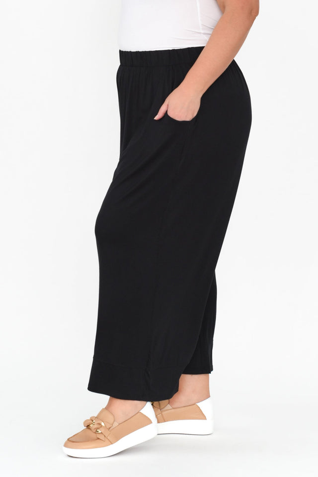 Bianca Black Relaxed Pants image 9