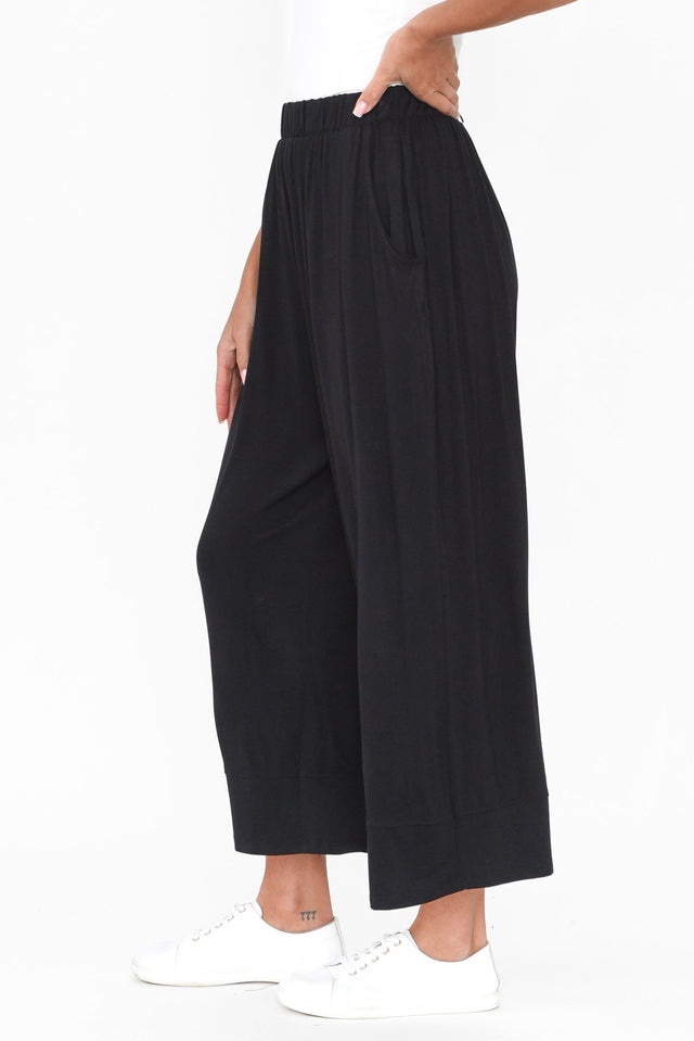 Bianca Black Relaxed Pants image 4