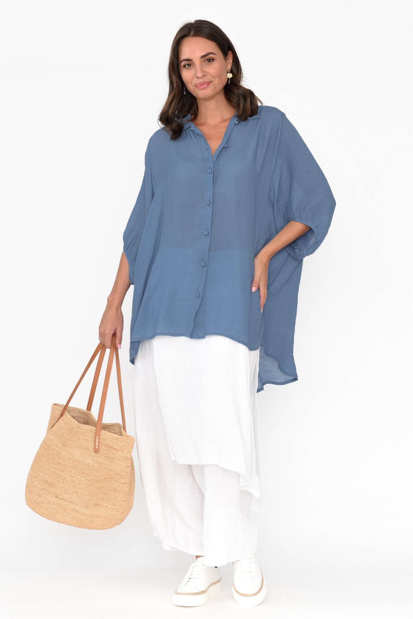 Hi lo 2024 tunic blouse