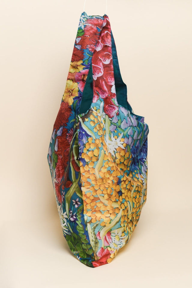 Blue Garden Resuseable Shopping Bag