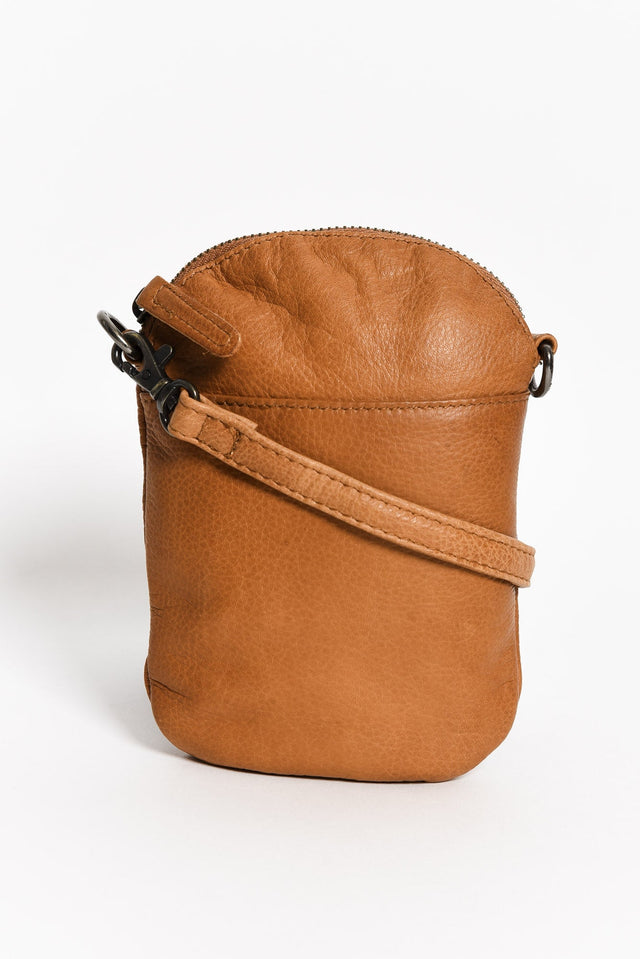 Bobbi Tan Leather Crossbody Bag
