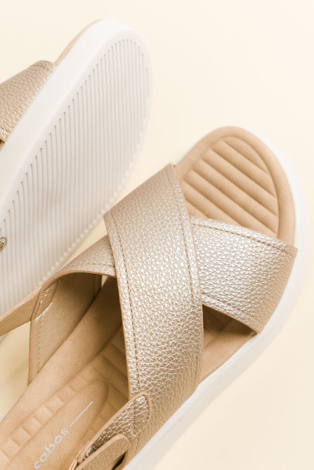 Bogota Gold Platform Sandal image 8