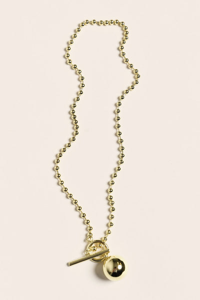 C Minor Gold Pendant Necklace