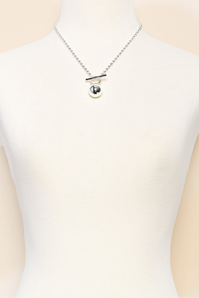C Minor Silver Pendant Necklace