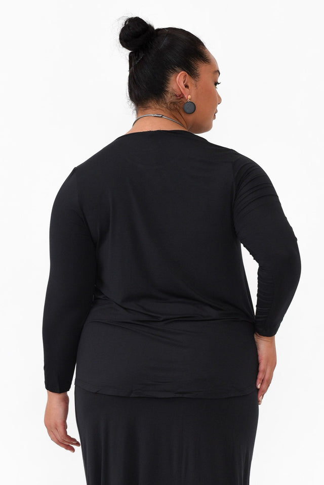 Carla Black Micro Modal Top