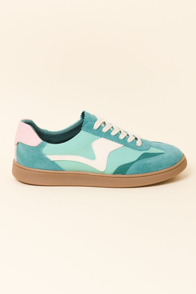 Castro Green Suede Leather Sneaker