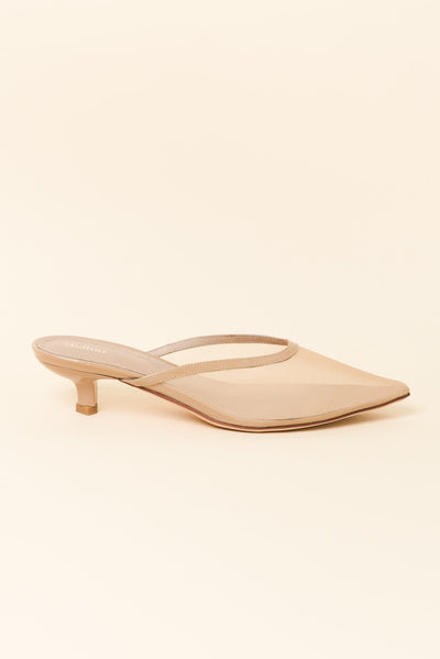 Celeb Camel Mesh Heel