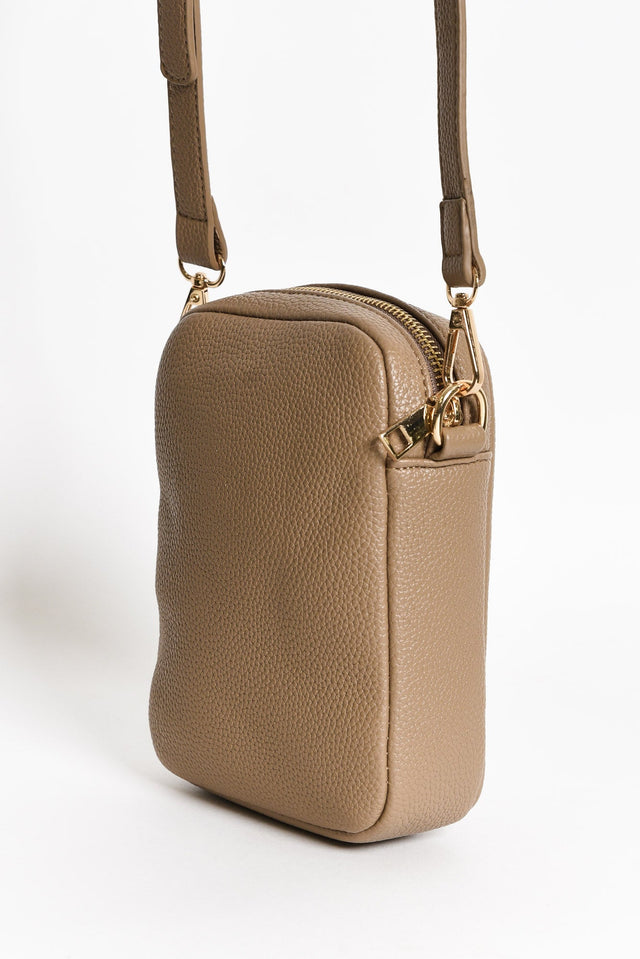 Charlie Mocha Crossbody Bag