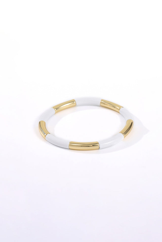 Charlotte White Bracelet