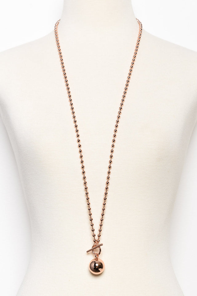 Chelsea Rose Gold Pendant Necklace image 2