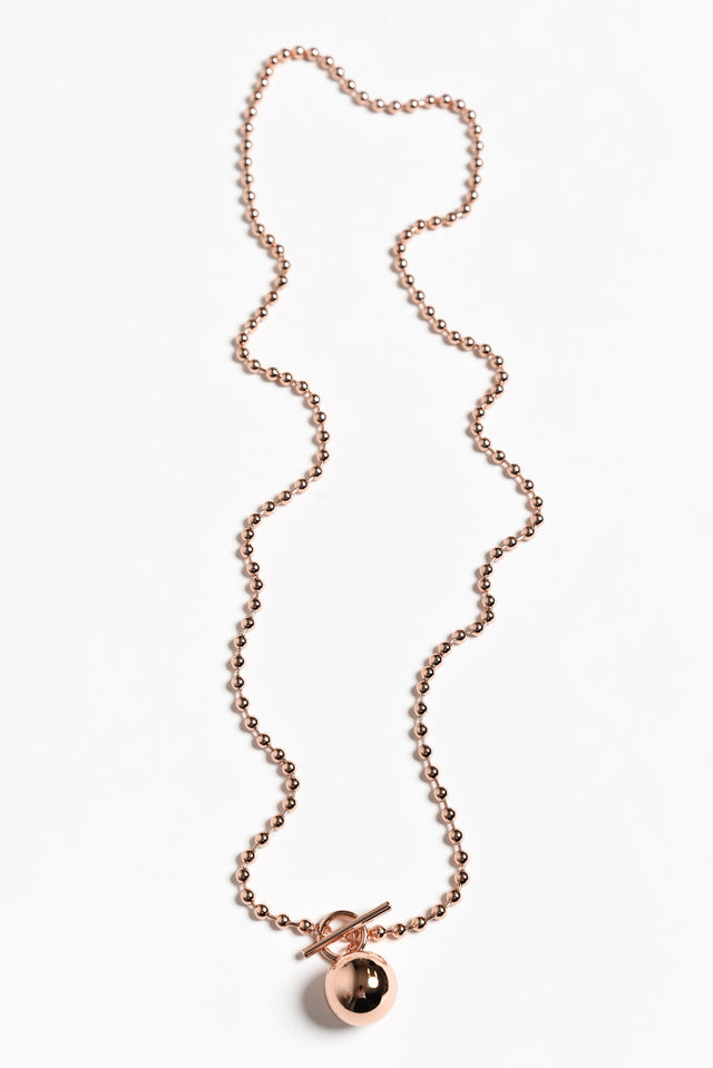 Chelsea Rose Gold Pendant Necklace image 1