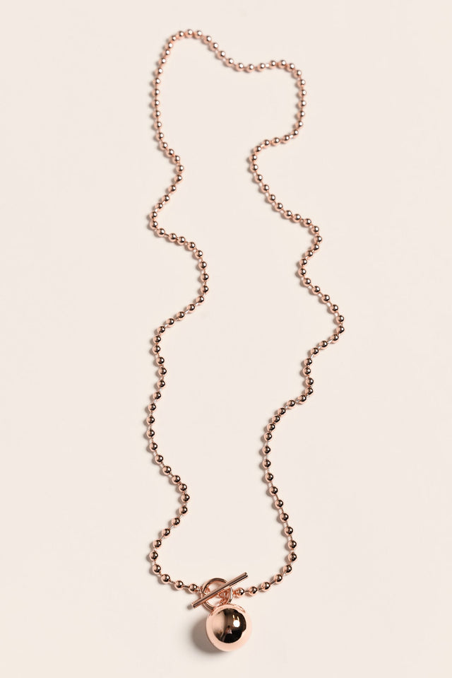 Chelsea Rose Gold Pendant Necklace