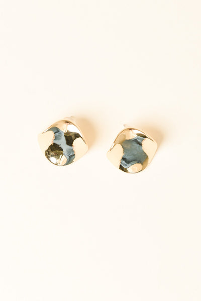 Chloe Gold Stud Earrings