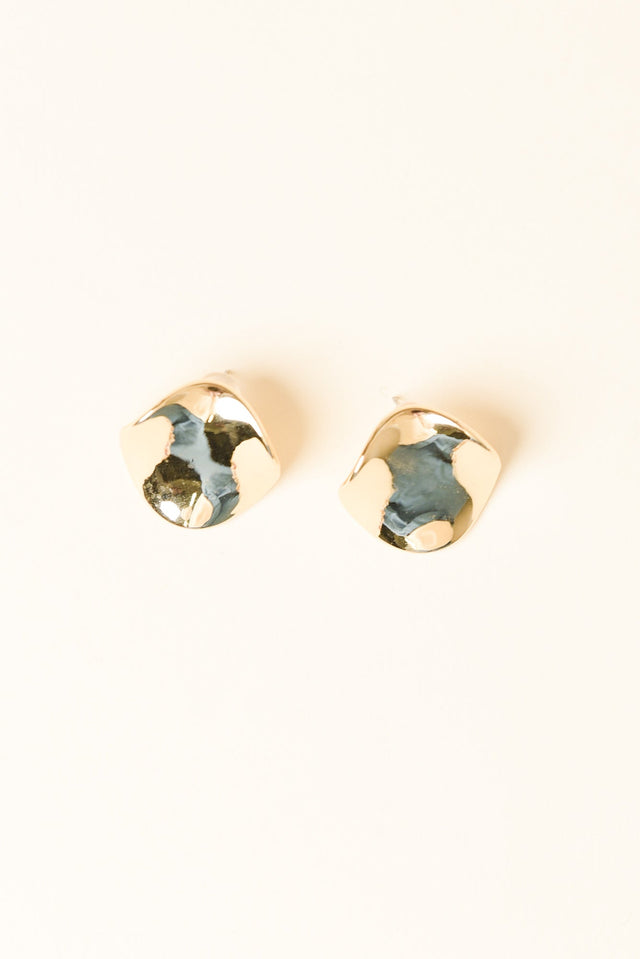Chloe Gold Stud Earrings