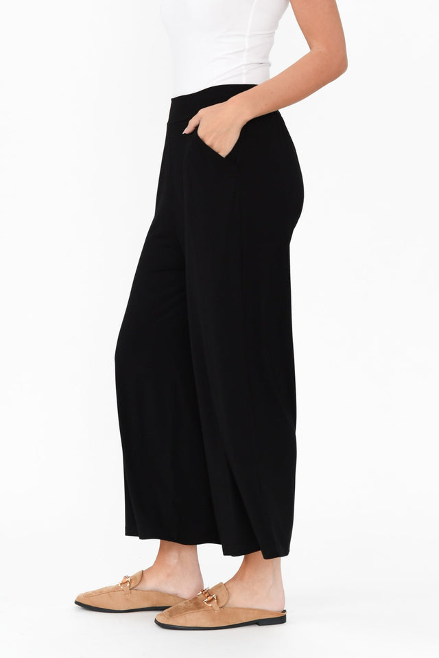 Ciara Black Bamboo Resort Pants