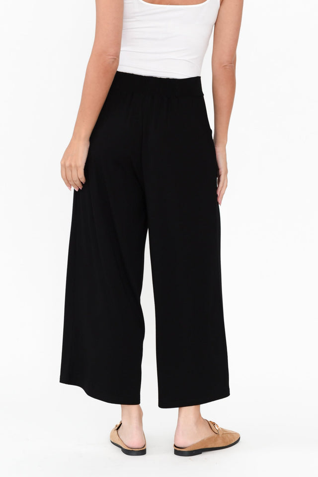 Ciara Black Bamboo Resort Pants image 4