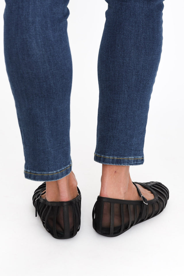 Clary Black Mesh Ballet Flat image 8