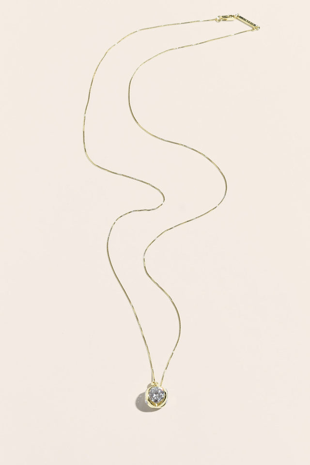 Coco Gold Diamante Necklace