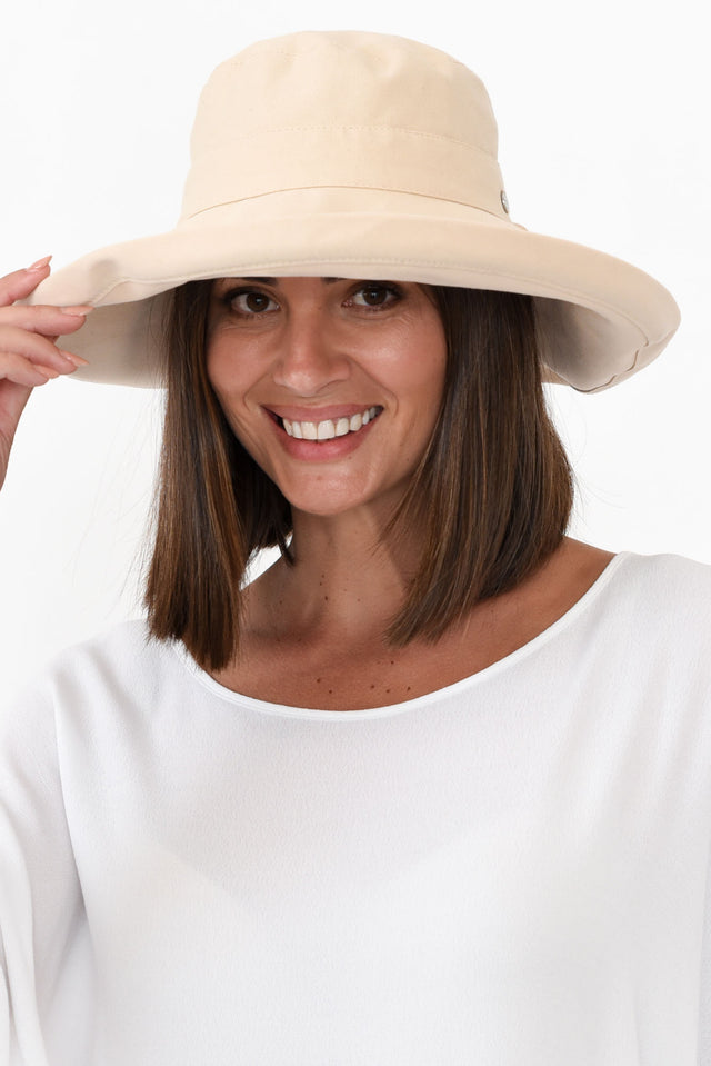 Coogee Natural Cotton Upturn Hat