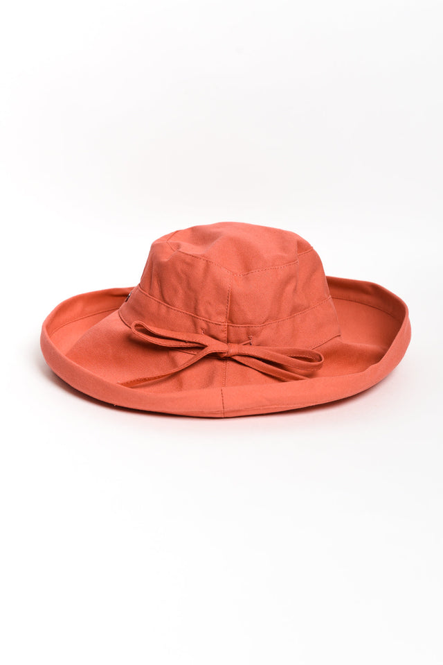 Coogee Rust Cotton Upturn Hat