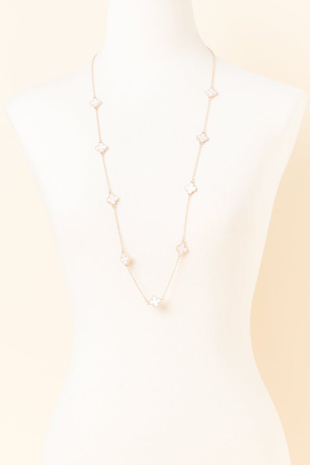 Corey Gold Flower Necklace image 2
