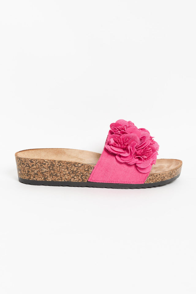 Corsage Hot Pink Flower Slide image 6