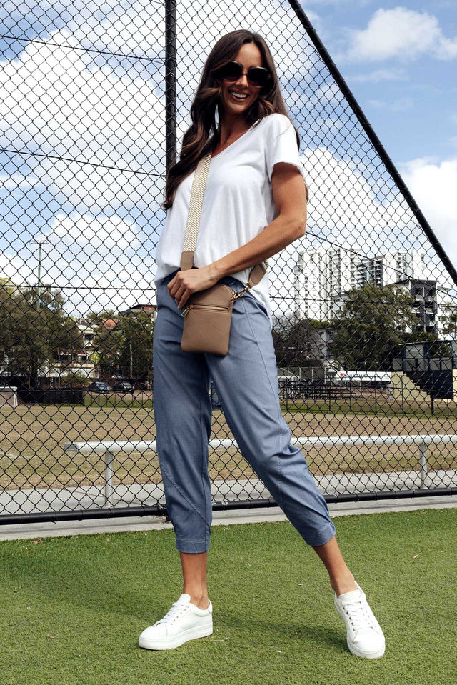 Cosita Blue Cropped Pants