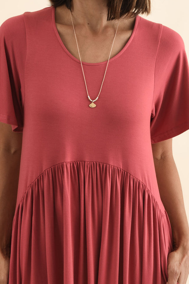 Dalton Rust Crescent Dress image 7